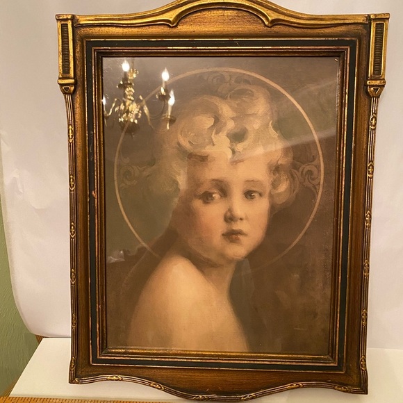 charles bosseron Other - “The Light of the World" by Charles Bosseron Chambers framed print